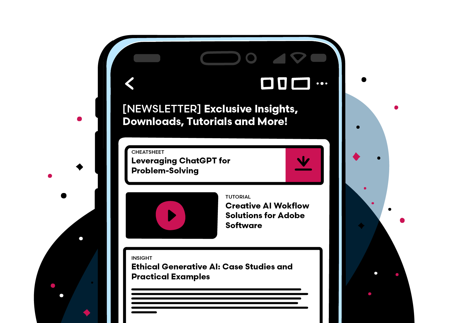 Newsletter illustration